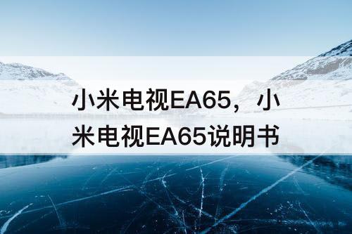 小米电视EA65，小米电视EA65说明书