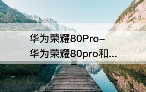 华为荣耀80Pro-华为荣耀80pro和华为p50pro