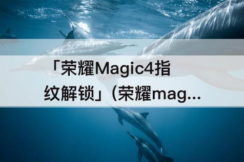 「荣耀Magic4指纹解锁」(荣耀magic4指纹解锁位置)